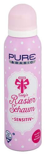 Pure & Basic Lady's Rasierschaum Sensitiv