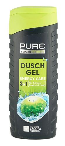 Pure & Basic Men Duschgel Energy Care 3 in 1 Pure & Basic Men Duschgel Energy Care 3 in 1