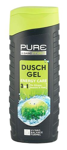 Pure & Basic Men Duschgel Energy Care 3 in 1