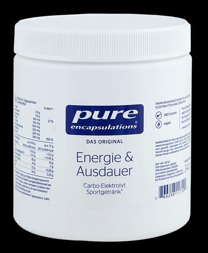 Pure Encapsulation Energie & Ausdauer, 20 Portionen, Pulver