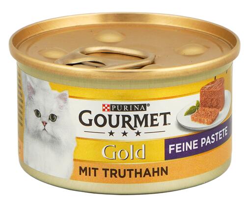 Purina Gourmet Gold Feine Pastete mit Truthahn