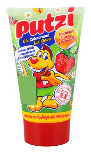 Putzi Die Zahncreme für Kinder, Erdbeergeschmack