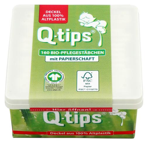 Q-Tips Bio-Pflegestäbchen