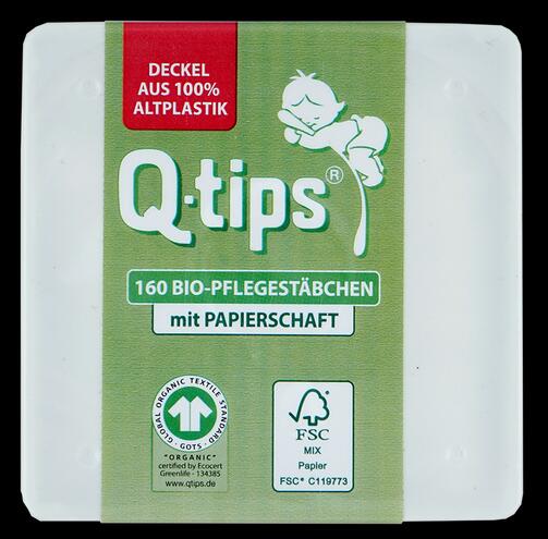 Q-Tips Bio-Pflegestäbchen