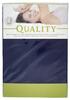 Quality Qualitäts-Spannbetttuch in Jersey, marine Quality Qualitäts-Spannbetttuch in Jersey, marine