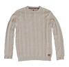 Quiksilver Belto Strickpullover mit Zopfmuster, stone