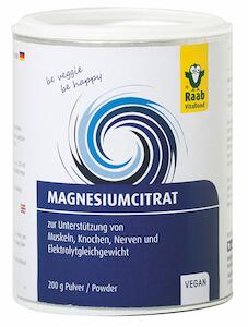 Raab Vitalfood Magnesiumcitrat, Pulver