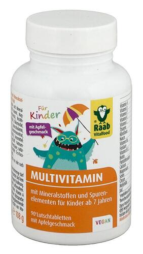 Raab Vitalfood Multivitamin für Kinder, Lutschtabletten