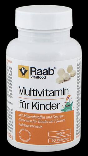 Raab Vitalfood Multivitamin für Kinder, Lutschtabletten
