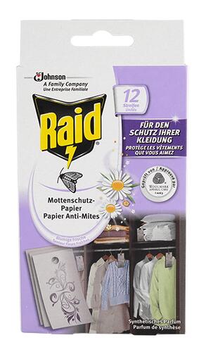 Raid Mottenschutz-Papier