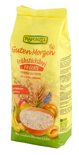 Rapunzel Guten Morgen Frühstücksbrei Früchte, vegan