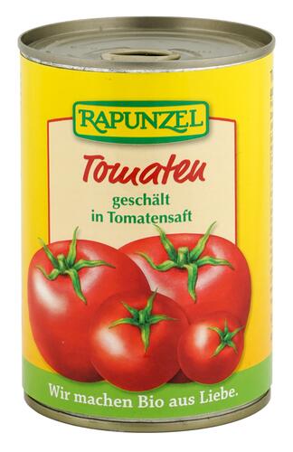 Rapunzel Tomaten geschält in Tomatensaft