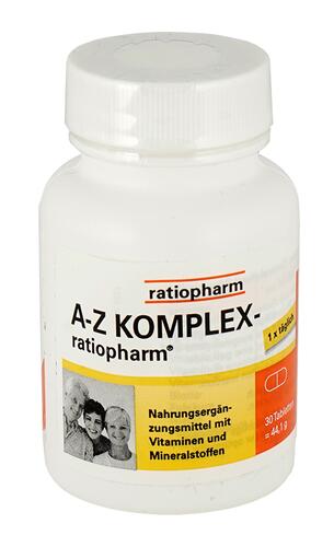 Ratiopharm A-Z Komplex, Tabletten