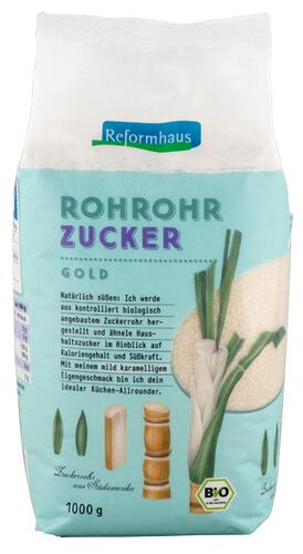 Reformhaus Rohrohrzucker Gold