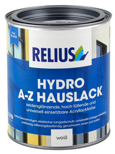 Relius Hydro A-Z Hauslack seidenglänzend weiß