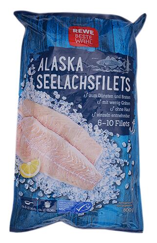 Rewe Beste Wahl Alaska Seelachsfilets