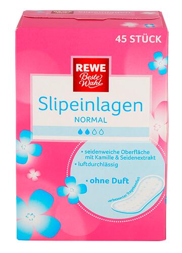 Rewe Beste Wahl Slipeinlagen, normal