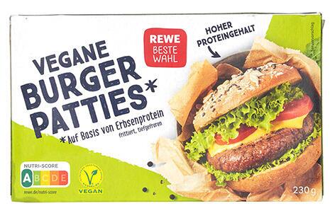 Rewe Beste Wahl Vegane Burger Patties