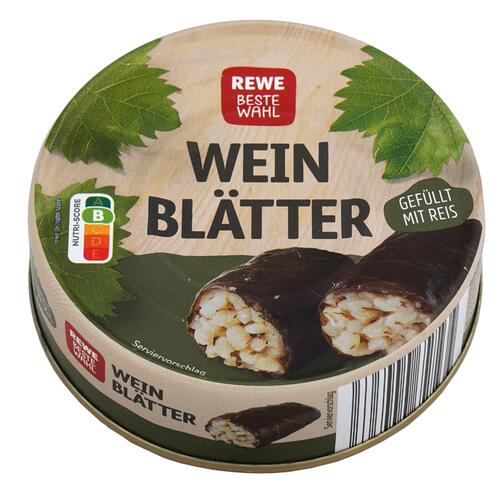 Rewe Beste Wahl Weinblätter, gefüllt mit Reis