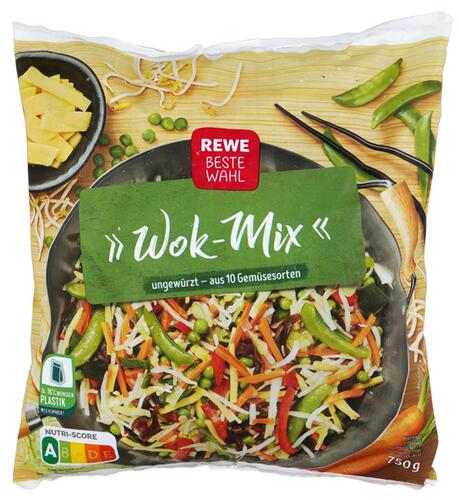Rewe Beste Wahl Wok-Mix aus 10 Gemüsesorten