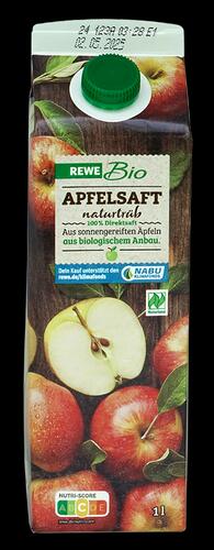 Rewe Bio Apfelsaft naturtrüb, Naturland Rewe Bio Apfelsaft naturtrüb, Naturland