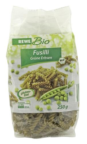 Rewe Bio Fusilli Grüne Erbsen