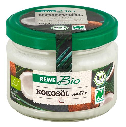 Rewe Bio Kokosöl Nativ, Naturland