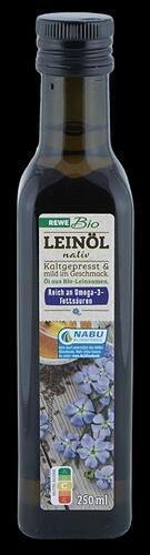 Rewe Bio Leinöl Nativ