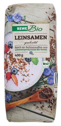 Rewe Bio Leinsamen geschrotet