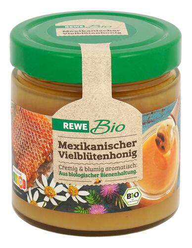 Rewe Bio Mexikanischer Vielblütenhonig cremig