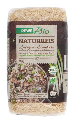 Rewe Bio Naturreis Spitzen-Langkorn