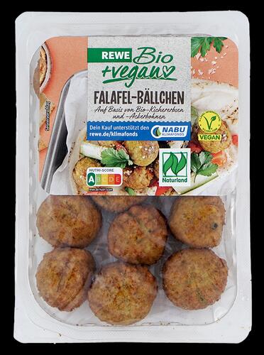 Rewe Bio + vegan Falafel-Bällchen, Naturland