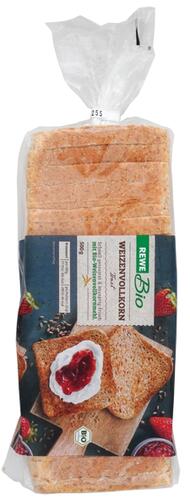 Rewe Bio Vollkornbrot Toast Rewe Bio Vollkornbrot Toast