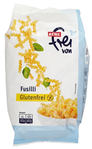 Rewe Frei von Fusilli Glutenfrei