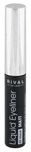 Rival de Loop Liquid Eyeliner matt, 02 black