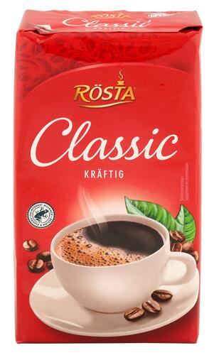Rösta Classic Kräftig, Röstkaffee gemahlen