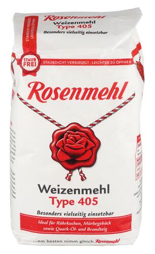 Rosenmehl Weizenmehl Type 405