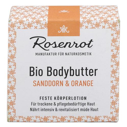 Rosenrot Bio Bodybutter Sanddorn & Orange