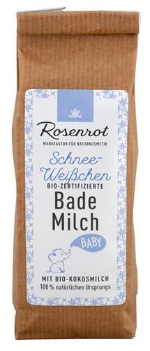 Rosenrot Schneeweißchen Bademilch, Pulver