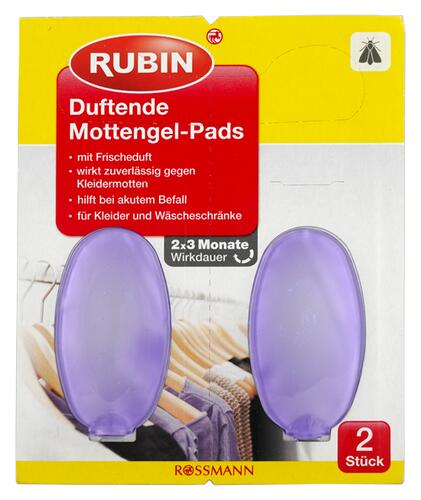 Rubin Duftende Mottengel-Pads