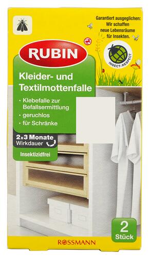 Rubin Kleider- und Textilmottenfalle