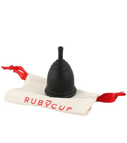 Ruby Cup Medium, schwarz
