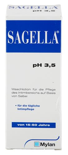 Sagella pH 3,5 Waschlotion für die Pflege des Intimbereichs