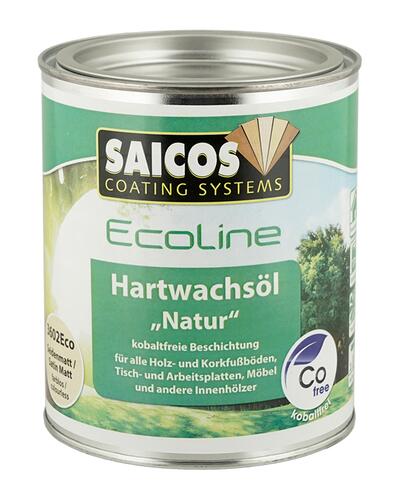 Saicos Ecoline Hartwachsöl "Natur", seidenmatt