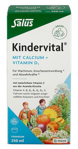Salus Kindervital mit Calcium + Vitamin D3, Tonikum