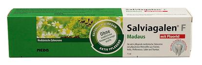 Salviagalen F Madaus mit Fluorid Zahncreme Salviagalen F Madaus mit Fluorid Zahncreme