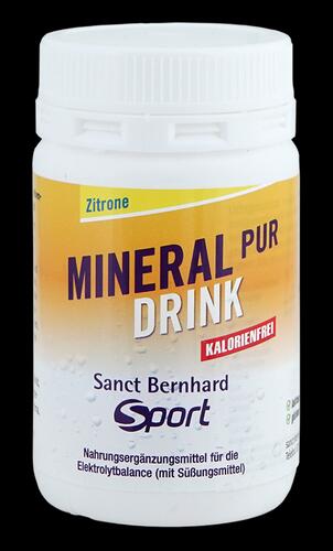 Sanct Bernhard Sport Mineral Drink Pur, Zitrone, 28 Portionen, Pulver