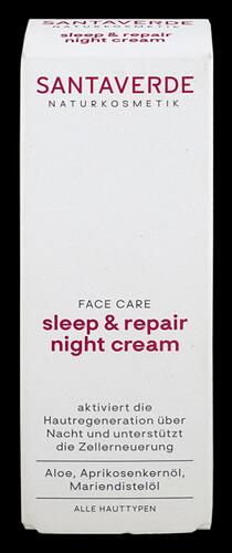 Santaverde Face Care Sleep & Repair Night Cream