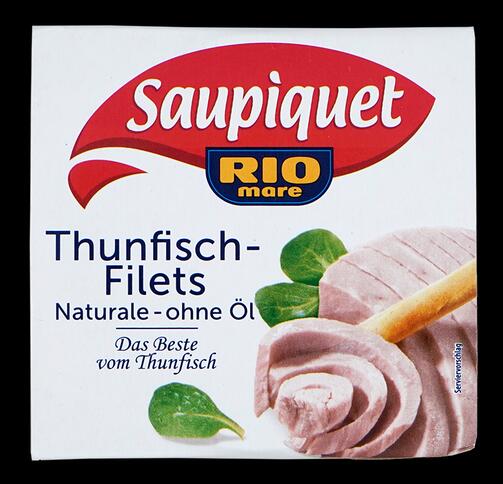 Saupiquet Rio Mare Thunfisch-Filets Naturale, ohne Öl
