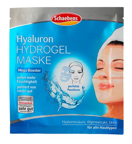 Schaebens Hyaluron Hydrogel Maske Mega Booster